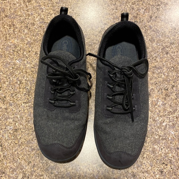 Orthofeet Sierra 711 Casual Walking Shoes Sneakers 8.5 Medium Dark Gray Wool - Picture 5 of 17